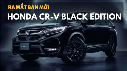 Honda CR-V ra mắt phiên bản mới Black Edition