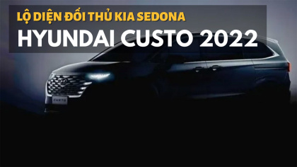 Hyundai Custo 2022 lộ diện, đối thủ của Kia Sedona