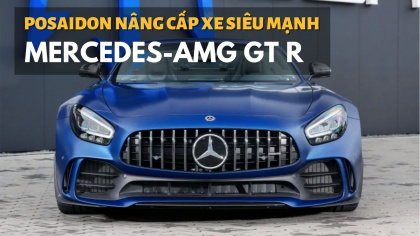 Mercedes-AMG GT R Roadster siêu mạnh nâng cấp bởi Posaidon