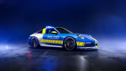 Porsche 911 Targa được TechArt nâng cấp theo phong cách Police