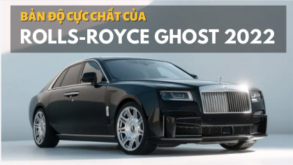 Xem bản độ của Rolls-Royce Ghost 2022 sắp về Việt Nam: Lột xác đầy tinh tế