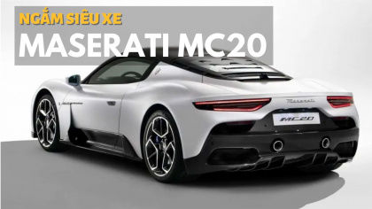 Xem trước siêu xe Maserati MC20 sắp về Việt Nam