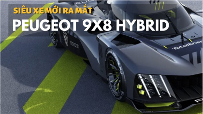 Peugeot ra mắt siêu xe hybrid, đối thủ của Aston Martin Valkyrie