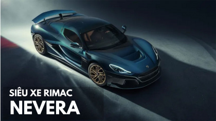 Rimac Nevera – siêu xe điện giá 2,4 triệu USD