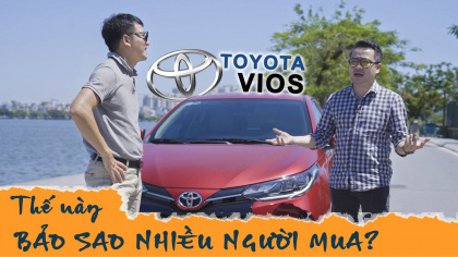 Cùng MC Mạnh Thắng VOV Giao thông bình phẩm Toyota Vios 2021 – Đừng cưỡi ngựa xem hoa