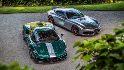 Touring Superleggera Arese RH95 - Siêu xe tuyệt đẹp lấy cảm hứng từ Ferrari