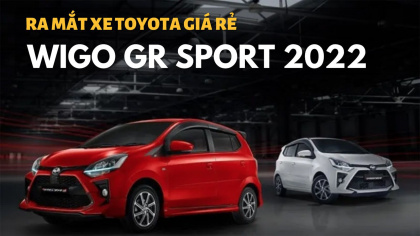 Toyota Wigo GR Sport 2022 ra mắt, giá rẻ bất ngờ