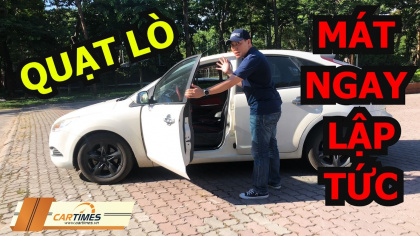 5 cách hạ nhiệt cho ô tô trời nắng nóng