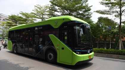 VINBUS chạy thử ở Hà Nội, những tuyến đường nào xe đi qua?