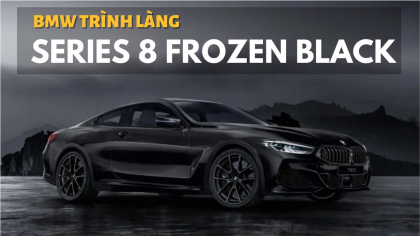 BMW 8 Series Frozen Black Edition trình làng: Giới hạn 20 chiếc