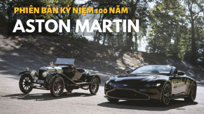 Ngắm Aston Martin Vantage Roadster kỷ niệm 100 năm