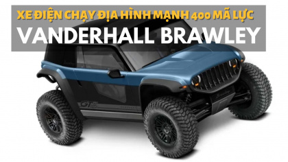 Vanderhall Brawley: Xe điện chạy địa hình mạnh 400 mã lực