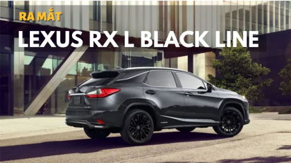 Lexus RX L Black Line 2022 ra mắt, chỉ có 495 chiếc