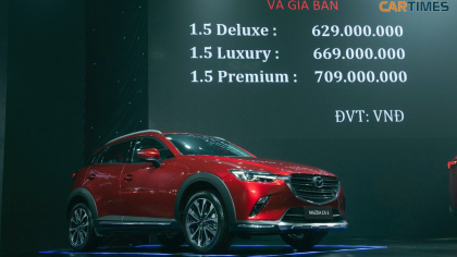 Giá lăn bánh Mazda CX-3 2021: Có đấu được Kia Seltos, Hyundai Kona?