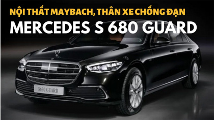 Mercedes S 680 Guard ra mắt - Nội thất Maybach, thân xe chống đạn