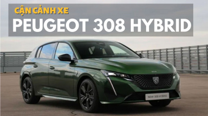 Cận cảnh xe Peugeot 308 2022 Hybrid vừa ra mắt
