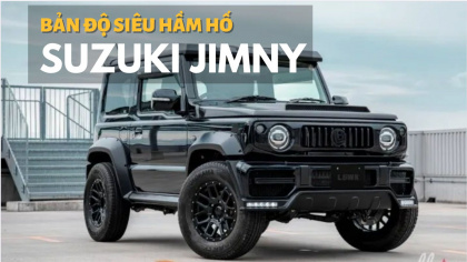 Suzuki Jimny độ thành Mercedes AMG G63 siêu hầm hố