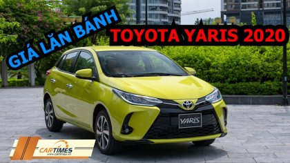 Giá lăn bánh Toyota Yaris 2020