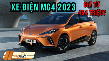 Đánh giá chi tiết MG4 2023 giá từ 454 triệu đồng, đối thủ của VinFast E34