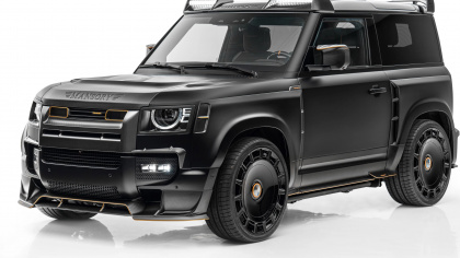 Land Rover Defender "biến hóa" thành phiên bản "bóng đêm" siêu mạnh bởi hãng độ Mansory