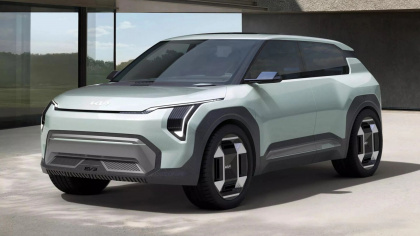 Kia EV3 concept: Thiết kế nội thất không có nút bấm