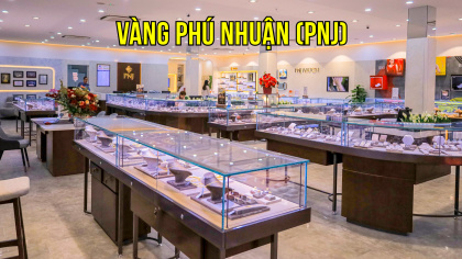 Lấp lánh ánh vàng, vốn hoá Vàng Phú Nhuận (PNJ) vượt 1,4 tỷ USD