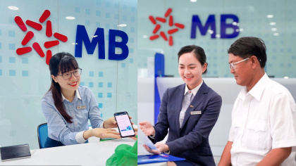 Lãi ròng năm nay của Ngân hàng Quân đội (MBB) có thể vượt 23.000 tỷ đồng