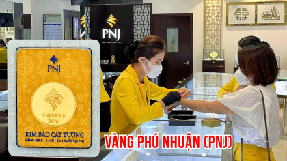 Thị trường vàng sôi động, doanh thu của Vàng Phú Nhuận (PNJ) vượt mốc 1 tỷ USD