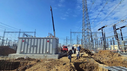 PTC1 tăng tốc thi công công trình lắp kháng bù ngang tại TBA 500kV Thanh Hóa