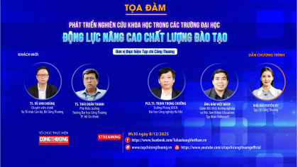 [Trực tuyến] “Phát triển nghiên cứu khoa học trong các trường đại học: Động lực nâng cao chất lượng đào tạo”