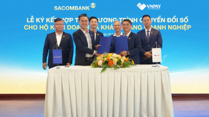 Ngân hàng Sacombank và VNPAY ra mắt bộ giải pháp số hóa toàn diện cho hộ kinh doanh và SME
