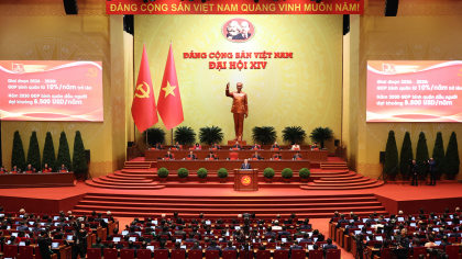 Khai mạc trọng thể Đại hội đại biểu toàn quốc lần thứ XIV của Đảng
