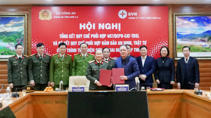 Giữ vững an ninh, an toàn công trình Thủy điện Sơn La