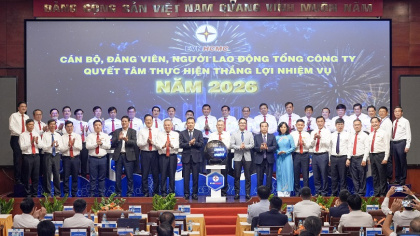 Tổng công ty Điện lực TPHCM tiếp tục duy trì vị trí dẫn đầu trong năm 2025