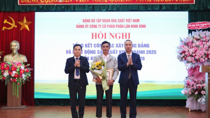 Phân lân Ninh Bình: Top 5 ROE Vinachem, cụ thể hóa nhiệm vụ năm 2026