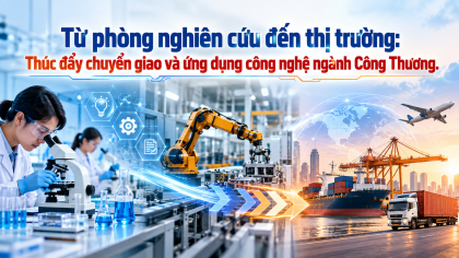 [Emagazine] Từ phòng nghiên cứu đến thị trường: Thúc đẩy chuyển giao và ứng dụng công nghệ ngành Công Thương