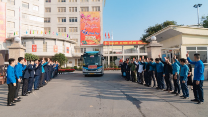 Những chuyến xe Xuân từ Gia đình Thợ Mỏ Thống Nhất