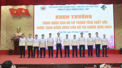 Lan tỏa gương lao động sản xuất tại Công ty Than Thống Nhất - TKV