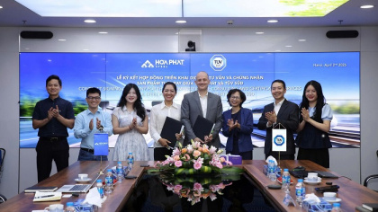 Hòa Phát hợp tác với TÜV SÜD về kiểm định và chứng nhận chất lượng ray đường sắt