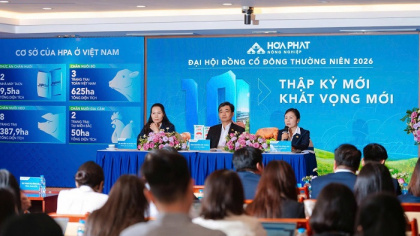 Cổ đông Nông nghiệp Hòa Phát nhận 36% cổ tức tiền mặt trong năm 2026