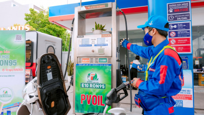 Liên kết chuỗi giá trị, PVOIL sẵn sàng nguồn cung xăng E10