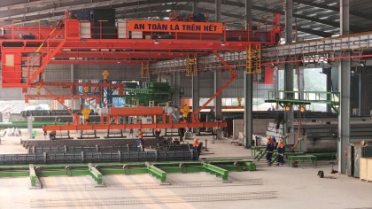 Công ty CP Đầu tư và Xây lắp Trường Sơn Đại hội cổ đông thường niên năm 2026 và Khánh thành dây truyền sản xuất cọc bê tông ly tâm dự ứng lực số 2