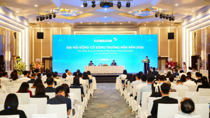 Ngân hàng Eximbank tổ chức thành công Đại hội đồng cổ đông thường niên 2026