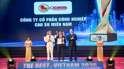 Casumina được vinh danh tại “The Best of Vietnam 2026”