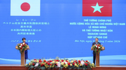 Việt Nam - Nhật Bản tăng cường hợp tác kinh tế, an ninh năng lượng, hướng tới kim ngạch thương mại 60 tỷ USD vào năm 2030