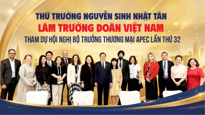 Các hoạt động của đoàn Việt Nam trong khuôn khổ Hội nghị Bộ trưởng thương mại APEC lần thứ 32 tại Trung Quốc
