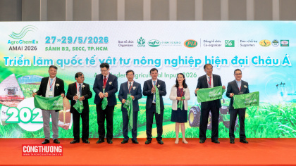 Triển lãm AMAI Vietnam 2026 cung cấp nhiều giải pháp tiên tiến phục vụ ngành nông nghiệp hiện đại