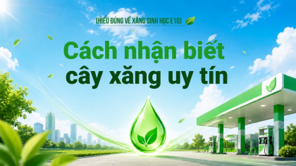 [Hiểu đúng về xăng E10] Cách nhận biết cây xăng uy tín