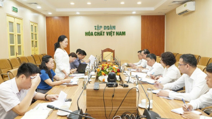Vinachem báo cáo kết quả thực hiện Nghị quyết 57-NQ/TW với Cục ĐCK (Bộ Công Thương)