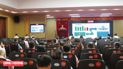 Đảng ủy Bộ Công Thương tham dự Hội nghị toàn quốc sơ kết 1 năm 6 tháng thực hiện Nghị quyết 57-NQ/TW